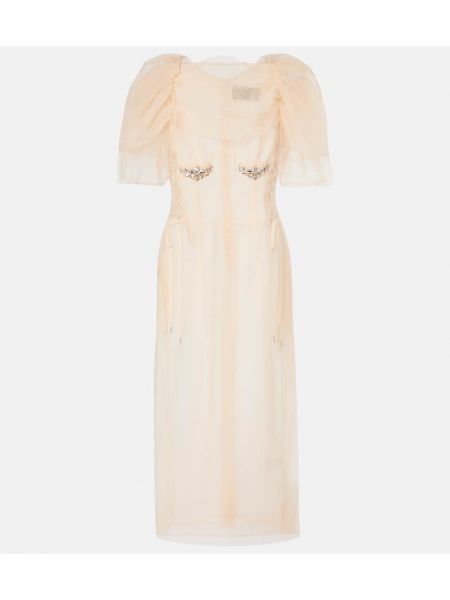 Mesh dress Simone Rocha beige