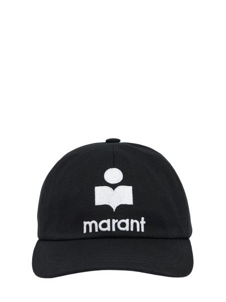 Bomull cap Isabel Marant svart