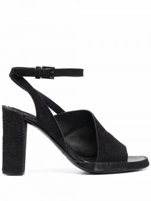 Asimetriški sandalai Del Carlo juoda