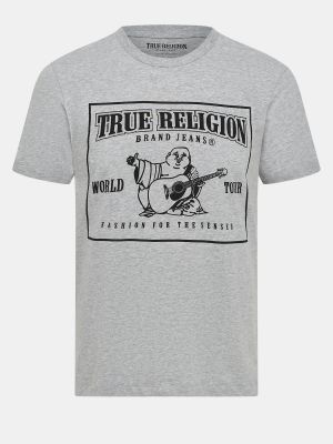 Футболка True Religion серая