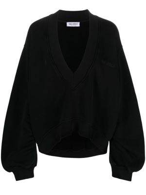 Sweatshirt aus baumwoll mit print The Attico schwarz