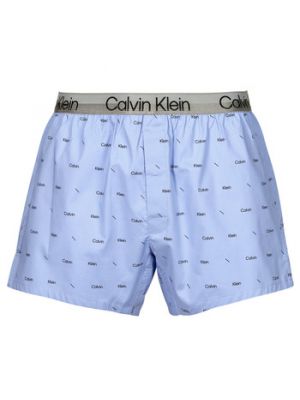 Niebieskie bokserki slim fit Calvin Klein Jeans