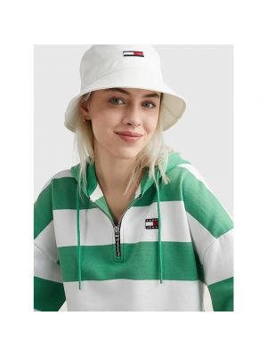Sudadera con capucha Tommy Jeans verde