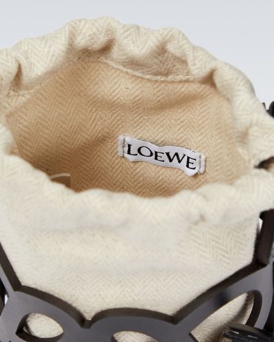 Crossbody torbica Loewe črna