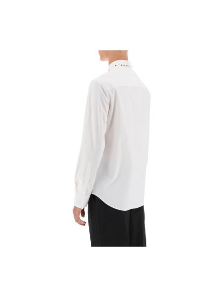 Camisa con tachuelas Valentino Garavani blanco