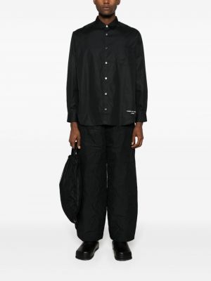 Hemd aus baumwoll mit print Comme Des Garçons Homme schwarz