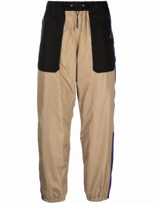Pantalones de chándal con cordones Sacai marrón
