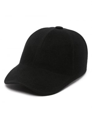 Cappello con visiera Borsalino nero