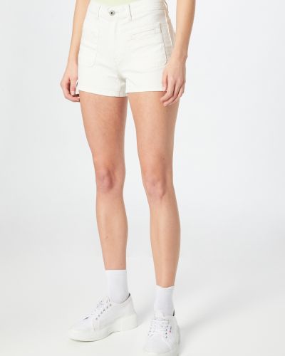 Shorts en jean Ichi blanc
