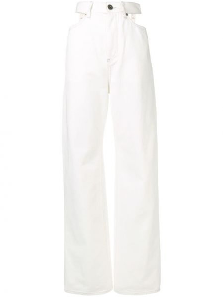 Широкі джинси Maison Margiela, білі