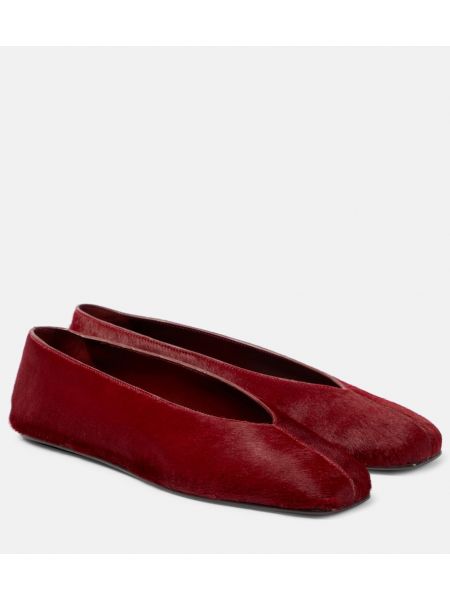 Balerina cipők The Row piros