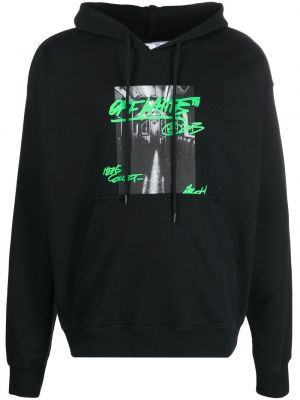 Hoodie aus baumwoll Off-white