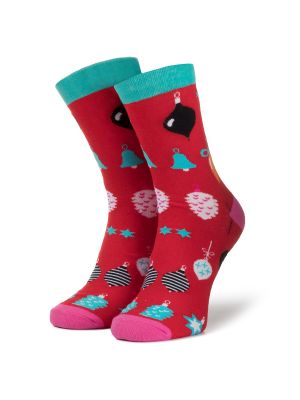 Puntíkaté ponožky Dots Socks červené