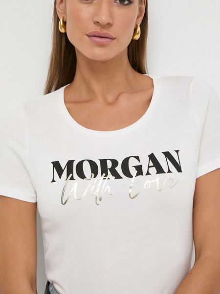 Тениска Morgan бежово
