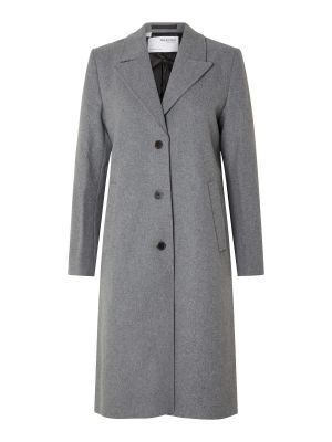 Paltas Selected Femme pilka