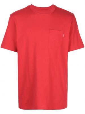 Риза с джобове Supreme червено