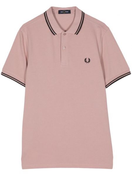 Polo majica Fred Perry ružičasta