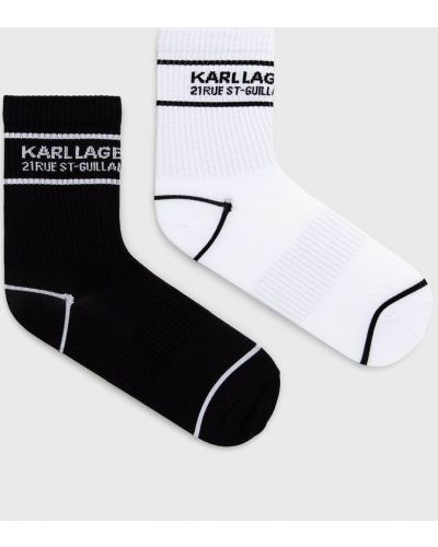 Zokni Karl Lagerfeld fekete