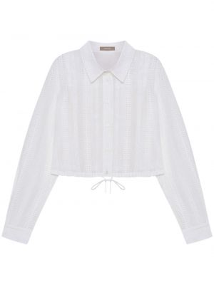 Βαμβακερό πουκάμισο 12 Storeez λευκό