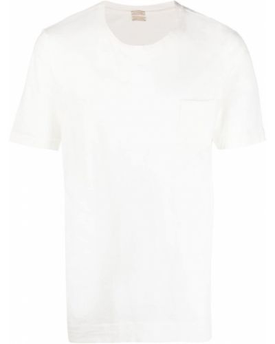 Camiseta con bolsillos Massimo Alba blanco