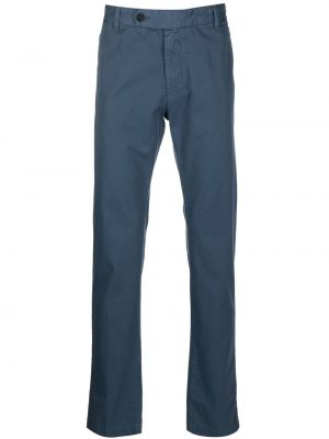 Παντελόνι chino με κουμπιά Massimo Alba μπλε