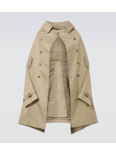 Cape i bomull Junya Watanabe beige