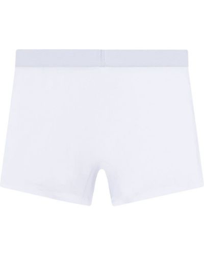 Pantalon culotte brodé Balenciaga blanc
