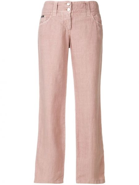 Pantalones rectos Dolce & Gabbana Pre-owned rosa