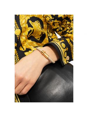 Geflochtener armband Versace beige
