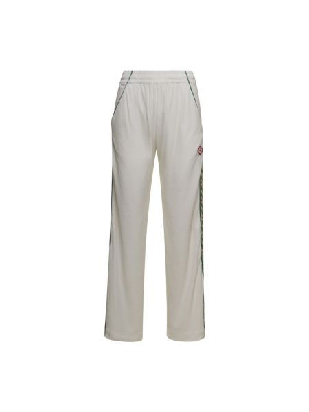 Pantalon droit Casablanca blanc