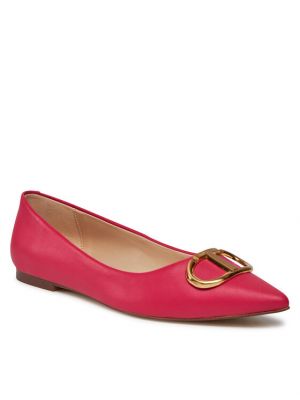Balerina cipők Twinset rózsaszín