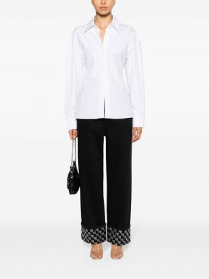 Siuvinėta marškiniai Alexander Wang balta