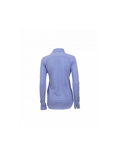 Koszula skinny fit z długim rękawem Polo Ralph Lauren niebieska