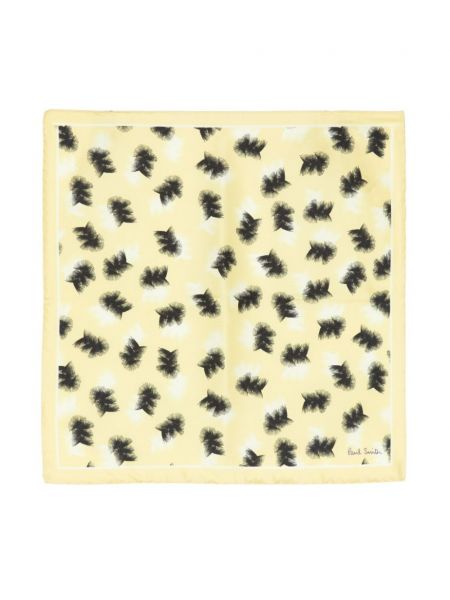 Fular de mătase cu imagine cu imprimeu abstract Paul Smith