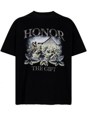 Marškinėliai Honor The Gift juoda