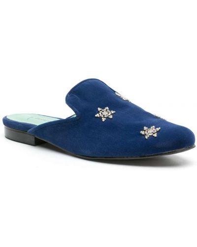 Mules Blue Bird Shoes azul