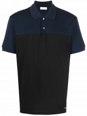 Brodert poloskjorte Alexander Mcqueen blå