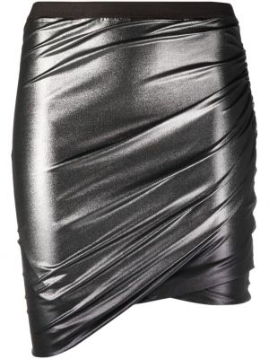 Mini sukně Rick Owens stříbrné