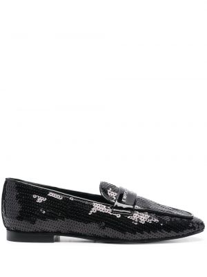 Pantofi loafer cu paiete Emporio Armani