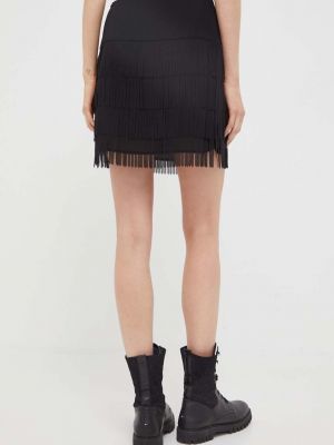 Mini sukně Sisley černé