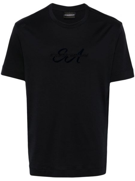 T-shirt Emporio Armani blå