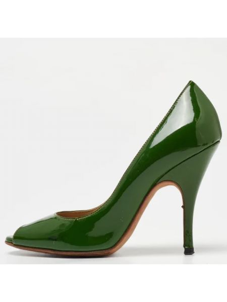 Calzado de cuero Dolce & Gabbana Pre-owned verde