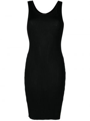 Šaty bez rukávů Chanel Pre-owned černé
