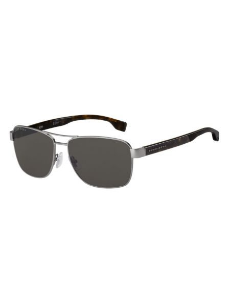 Солнцезащитные очки серебристые Hugo Boss