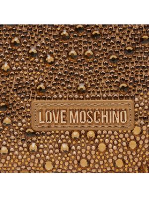 Kufr Love Moschino zlatý