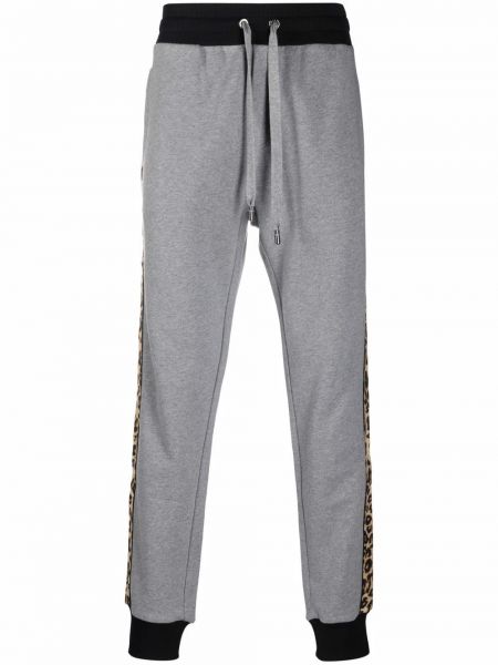 Jogger nohavice s potlačou s leopardím vzorom Dolce & Gabbana