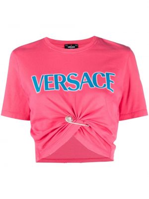 Tričko Versace ružová