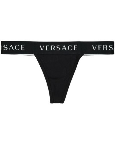 Stringi Versace, сzarny