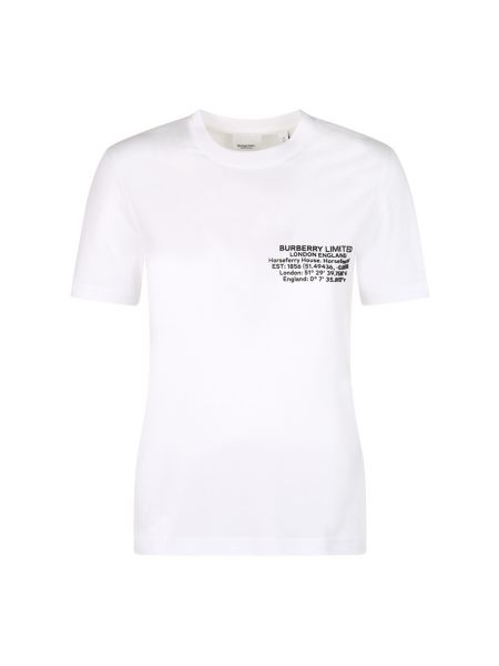 T-shirt Burberry - Biały