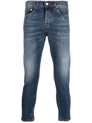 Slank jeans 7/8 Low Brand blå